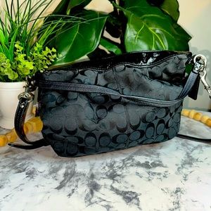 Authentic Vintage COACH Signature Zoe Hobo Shoulder Bag